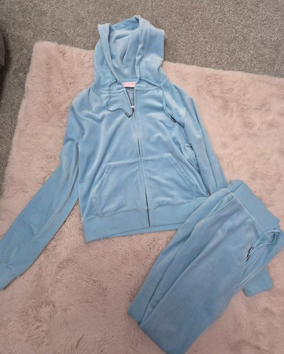 Juicy couture velour baby blue - couture,