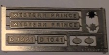 N Gauge CJM Train Nameplate