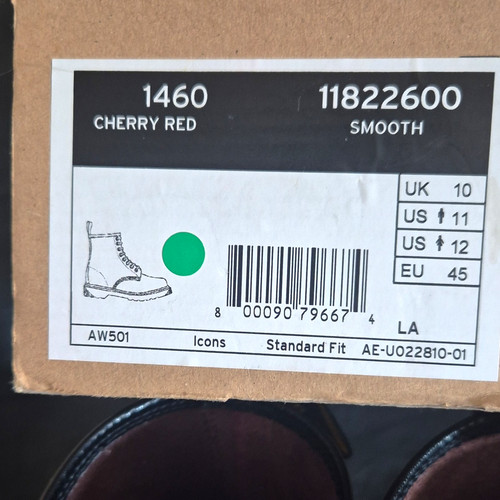 Martens 1460 cherry red - cherry,