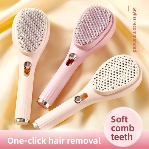 Self cleaning hair brush - cleaning,
