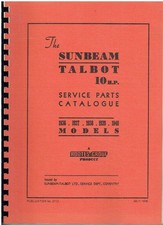 SUNBEAM TALBOT 10hp SALOON