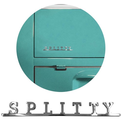 Decklid script emblem - decklid,