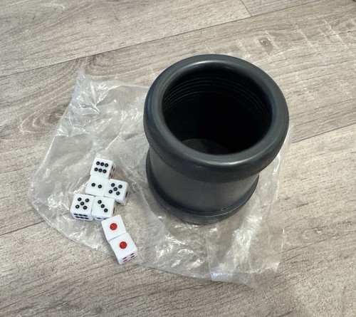 Professional dice cup - with, 5