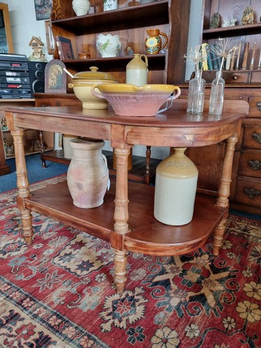 19thc teak whatnot baking - teak, or