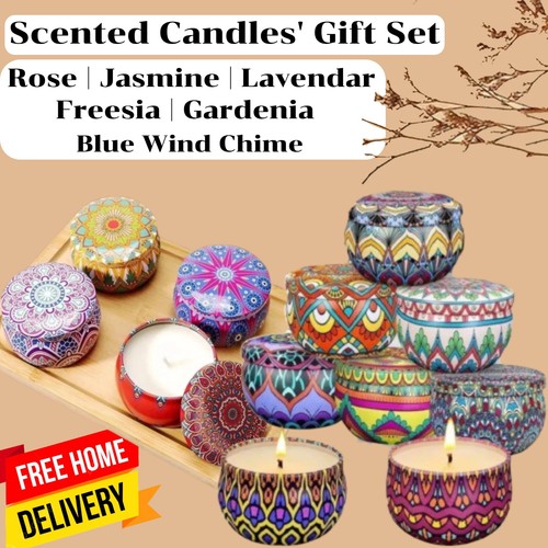 Scented candles gift - candles, soy