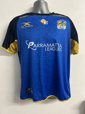 X Blades Parramatta Eels  NRL 70th Anniversary Rugby Tech Training Tee-L-Mint