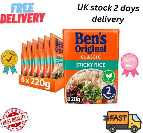 Ben original sticky rice - sticky,