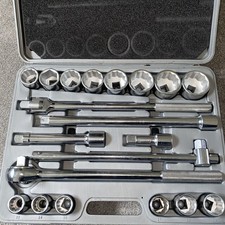 Draper  3/4 inch Square Drve Socket Set - 20 Piece