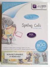 Docrafts Digital Designer CD - Me To You Spring Chic Double Disc New