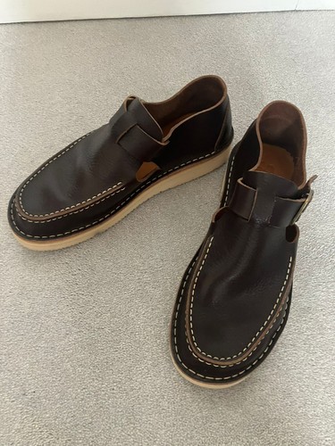 Fracap mens brown - , leather