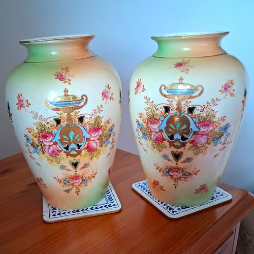 Crown devon pair ceramic - devon,