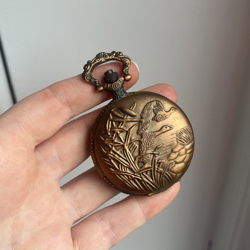 Vintage etched wild - etched, duck