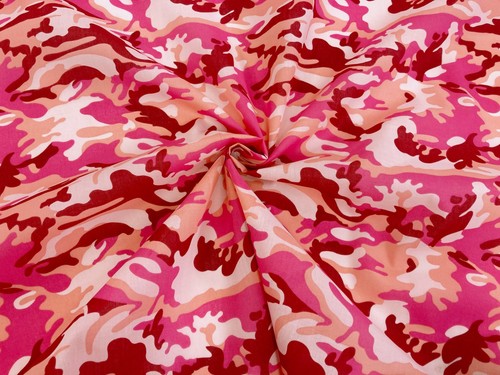 Patterned polycotton fabric - patterned,