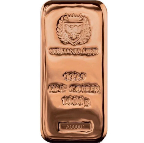 1kg copper bar - bar, –