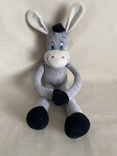 Grey donkey horse - donkey,