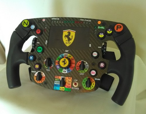 Ferrari steering wheel - f1,
