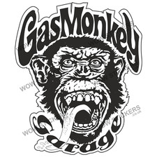 Gas Monkey Garage sticker