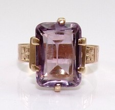 Vtg Antique Victorian 14K Rose