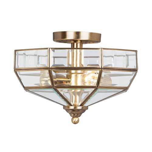 Bulb semi flush - flush, light