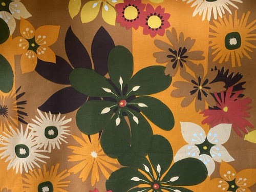 Vintage fabric 60s 70s aragon - fabric,