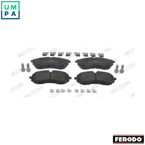 Brake pad set - set, disc