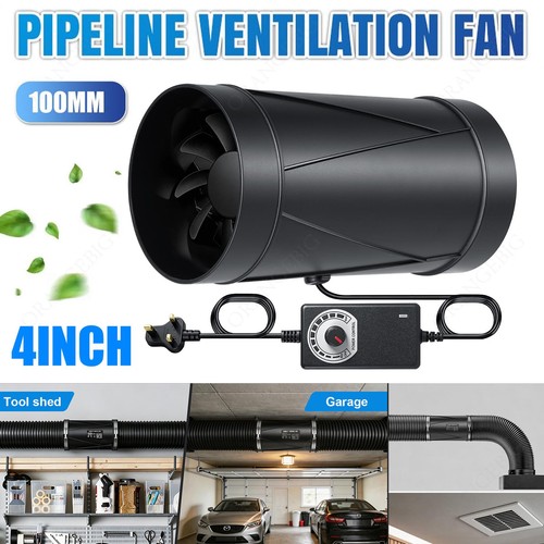 Inline extraction fan - 4,