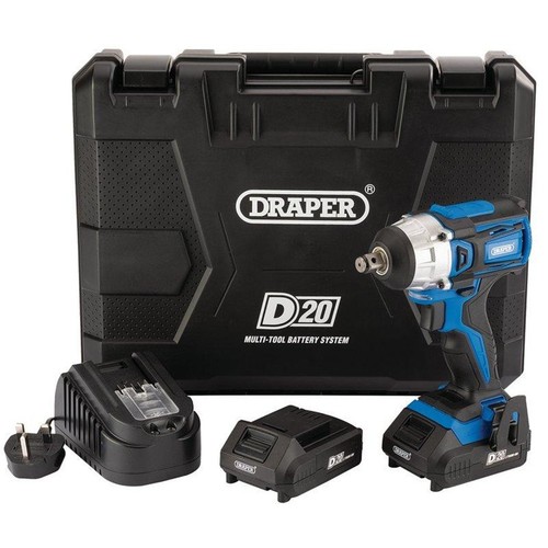 Draper impact wrench 20v - draper,
