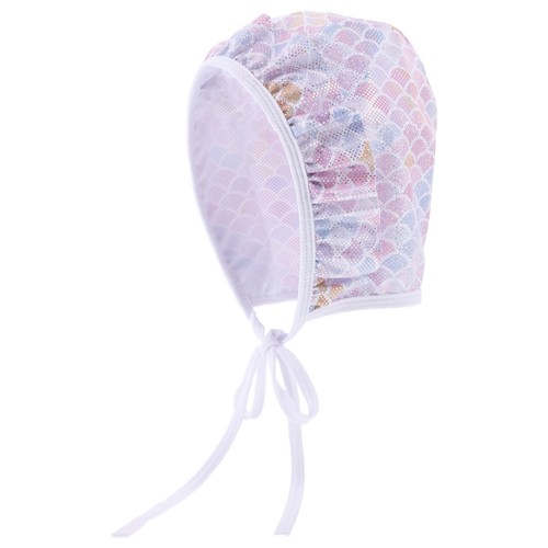 Vintage swim cap fabric - ,