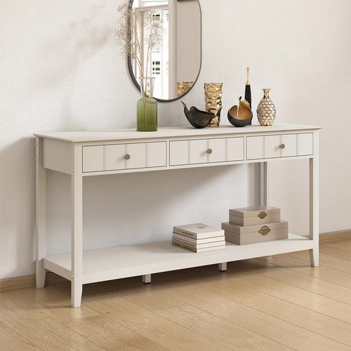 Large drawer console table - large, 3