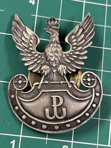 Vintage polish eagle screwback - vintage,
