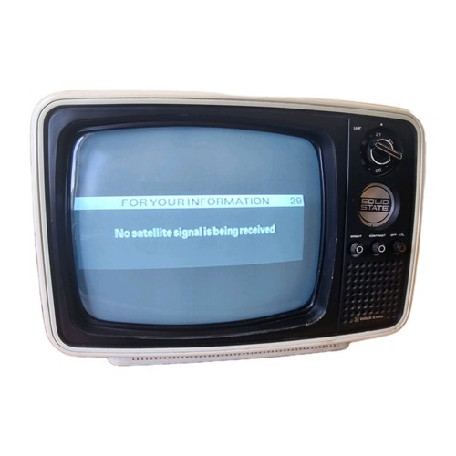 Vtg goldstar 317 - vtg, crt