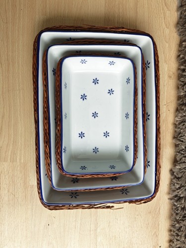 Vintage set three nested - set,