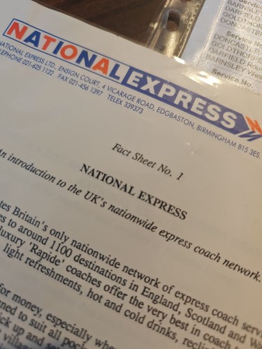 National express fact sheet - fact,