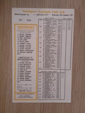 Southport v Lincoln City