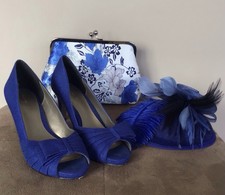 Jacques Vert Blue Shoes Size