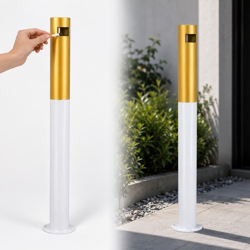 Outdoor floor standing ashtray - standing,