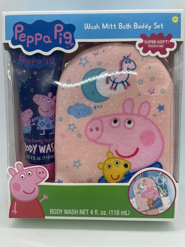 Peppa pig kids wash - mitt, bath