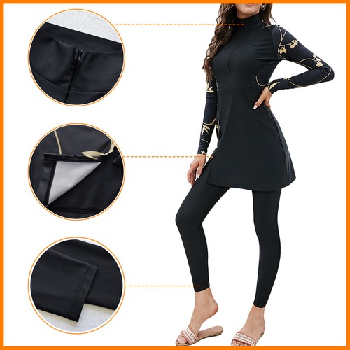 Full cover swimsuit muslim - cover,