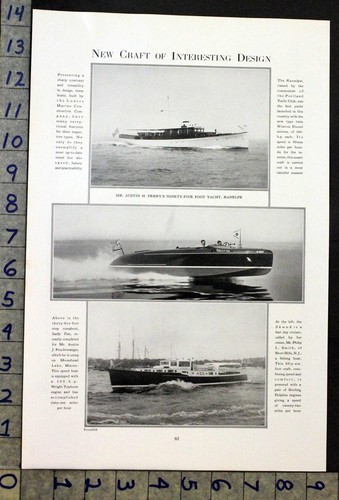 1928 motorboat yacht ranelpe - 1928,