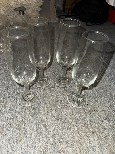 Vintage champagne flutes - vintage,