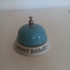 Mary Berry Collection Counter Bell Blue Cream Cafe Service Shop Kitchen Home