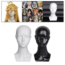 Mannequin Display Head Shoulder Model Head Display Lifelike Female Head Rack