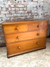 Victorian Antique pine chest