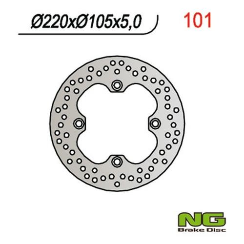 Rear brake disc honda cbr - cbr, 600f