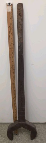 Antique railroad wrench tool - antique,