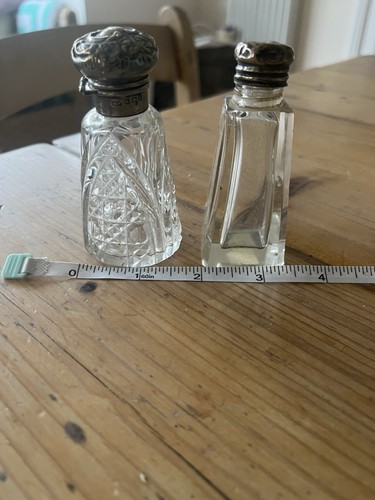 Vintage glass bottles - glass,