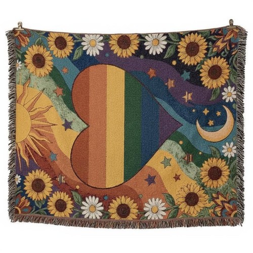 Retro sun and moon - sun,