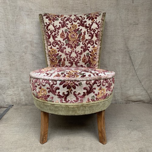 Vintage upholstered accent - vintage,