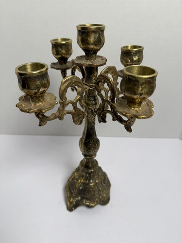 Vintage solid brass cast - brass,