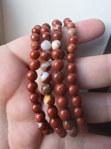 Natural red jasper crystal - natural,